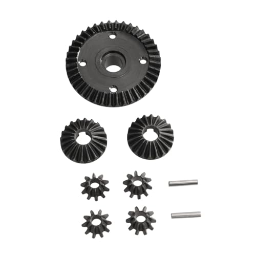 Dickly Differentialgetriebesatz aus, Getriebe aus Metall, Upgrade, robuster RC-Auto-Ersatzteilersatz fürfür Wltoys 1:10 104001 104002 von Dickly