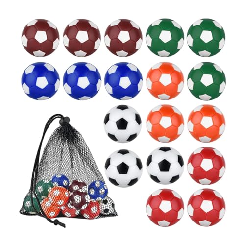 Dickly Foosball -Bälle Ersatz -Zubehör Multicolor Recreation Offizieller Tischspielball, Option D, 3.2 cm von Dickly