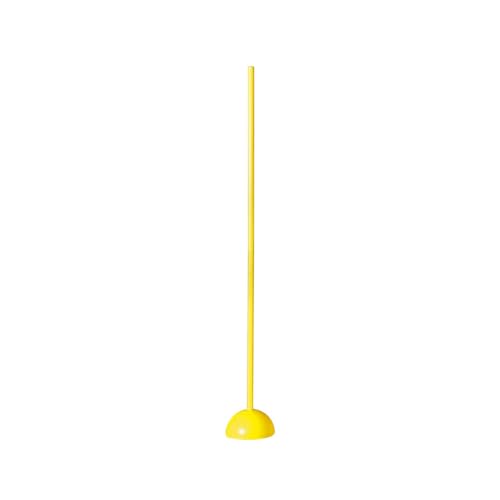 Dickly Fußball-Pfosten-Basis-Set, Fußball-Schilderstange mit Basis, Eckfahnenstange, Fußball-Agility-Stangen für Rugby-Fußball-Training, 1 Meter Dickly Fußball-Pfosten-Basis-Set, Fußball-Schilderstange mit Basis, Eckfahnenstange, Fußball-Agility-Stangen für Rugby-Fußball-Training, 1 Meter von Dickly
