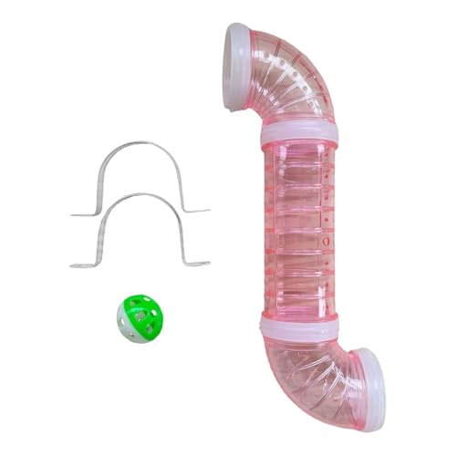 Dickly Geschäftiger Board DIY Teil Early Development Pipe Sensory Board Accessoires DIY Material für Jungen Mädchen, Rosa Dickly Geschäftiger Board DIY Teil Early Development Pipe Sensory Board Accessoires DIY Material für Jungen Mädchen, Rosa von Dickly
