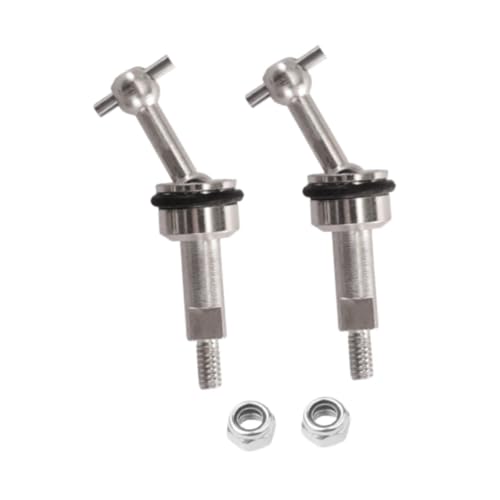 Dickly Getriebewelle Kit RC Car Reparatur Kit Universal Professional Easy Installation Extended Metall CVD -Antriebswelle für 284131, 2 StÜck Dickly Getriebewelle Kit RC Car Reparatur Kit Universal Professional Easy Installation Extended Metall CVD -Antriebswelle für 284131, 2 StÜck von Dickly