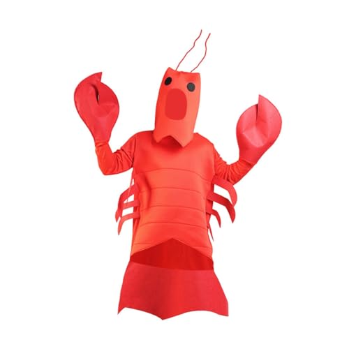 Dickly Halloween Hummerkostüm für Erwachsene, Mehrzweck-Partykostüm mit lustigem Tiermotiv von Dickly