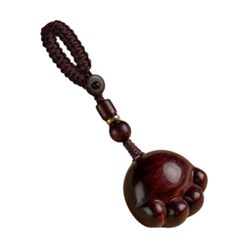 Dickly Holz Schlüsselanhänger Schlüsselanhänger Anhänger Kreative Handtasche Rucksack Zubehör Dekor Mehrzweck Ornament Handgewebt Auto, Katzenkrallenförmig Dickly Holz Schlüsselanhänger Schlüsselanhänger Anhänger Kreative Handtasche Rucksack Zubehör Dekor Mehrzweck Ornament Handgewebt Auto, Katzenkrallenförmig von Dickly