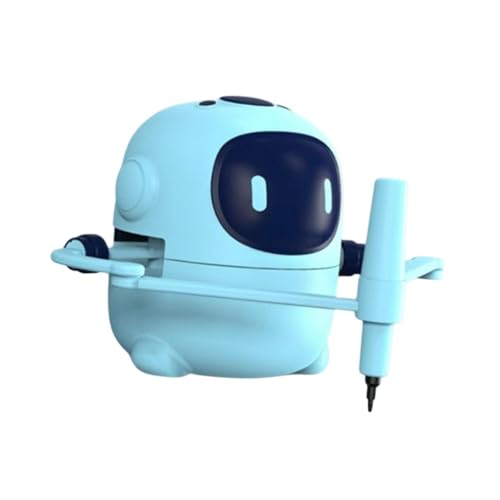 Dickly Intelligenter Zeichenroboter für Kinder, pädagogischer Zeichenroboter für Kinder, Hellblau von Dickly