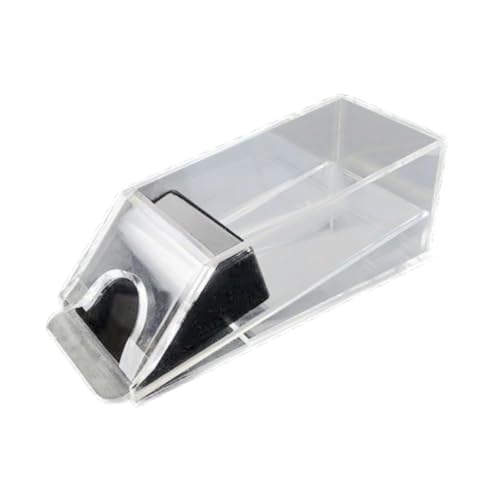 Dickly Kartenhändler Schuh Acryl transparente Mehrzweck -Spiel Pokers Accessoires Schuhspielkarten Verrückte Halter Tabletts, 6 Deckkartenhändler von Dickly