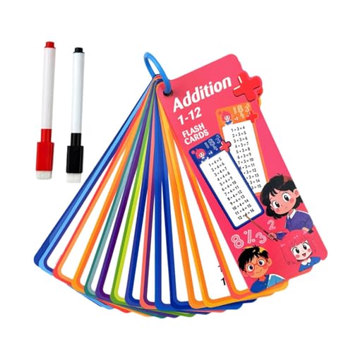 Dickly Kids Mathematics Flashcard 15 Kartenkarton -Design 3.1x7inch Leichtes Lernhilfen für Heimlernhilfen, Zusatz Dickly Kids Mathematics Flashcard 15 Kartenkarton -Design 3.1x7inch Leichtes Lernhilfen für Heimlernhilfen, Zusatz von Dickly