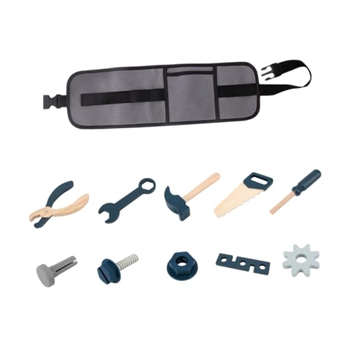 Dickly Kids Tool Set Construction Tools Spielzeugwerkzeuge Rollenspiele Spielzeug für Lernen auf dem BAU von Dickly