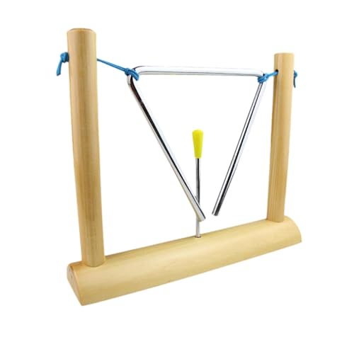 Dickly Kinder Percussion Triangle Musical Triangle mit Stand Performance für von Dickly
