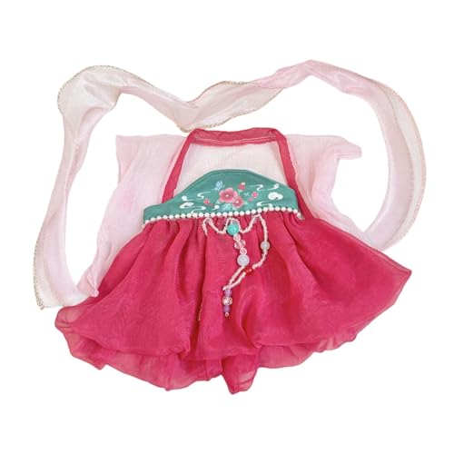 Dickly Kleidungsset für 38 cm Große Plüschpuppen, Cosplay Und Foto Requisiten, Rot Dickly Kleidungsset für 38 cm Große Plüschpuppen, Cosplay Und Foto Requisiten, Rot von Dickly