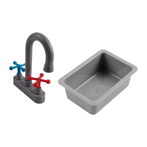 Dickly Küchen-Rollenspiel-Spielzeug, Rollenspiele, Kochzubehör, für von 3–6 Jahren, Herd, Mini-Spüle und für von Dickly
