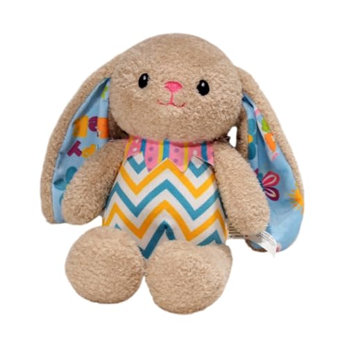 Dickly Langohr Plüsch Spielzeug Kaninchenpuppe süße Plüsch Kaninchen Hase Plüsch Puppe für Geburtstagsgeschenk, Kaffee von Dickly