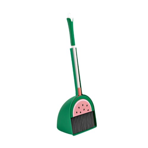 Dickly Mini - mit Dustpan für Kinder Little Housekeeping Helfer Set Kleinkinder Set, Wassermelonengrün von Dickly