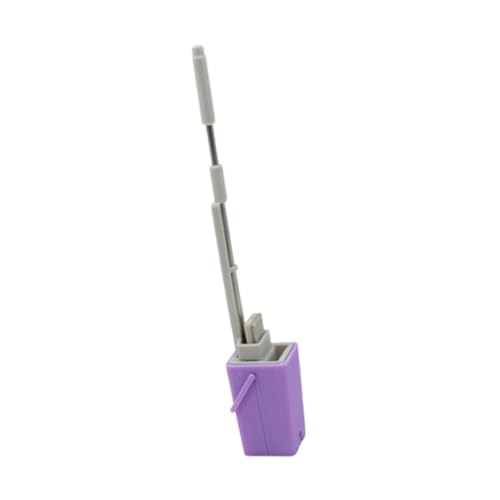 Dickly Miniatur-Mopping House Tool Kleiner Mopp so tun, als würde Man Hausarbeit Spielen, als Mini-Kinder Mop für Kindergartenalter 3-6 Jahre alt zu Spielen, Lila von Dickly