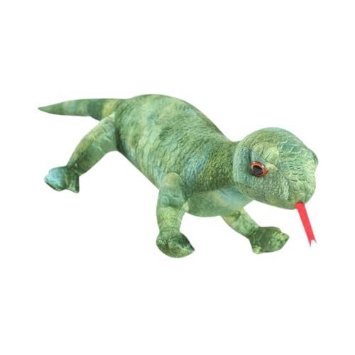 Dickly Plüschspielzeug Gefülltes Tier Echsen Huggable Imaginative Große Plüschbärte Drachen Tierspielzeug für Partybevorzugungen Geschenk, GrÜn von Dickly