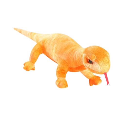 Dickly Plüschspielzeug Gefülltes Tier Echsen Huggable Imaginative Große Plüschbärte Drachen Tierspielzeug für Partybevorzugungen Geschenk, Orange Dickly Plüschspielzeug Gefülltes Tier Echsen Huggable Imaginative Große Plüschbärte Drachen Tierspielzeug für Partybevorzugungen Geschenk, Orange von Dickly