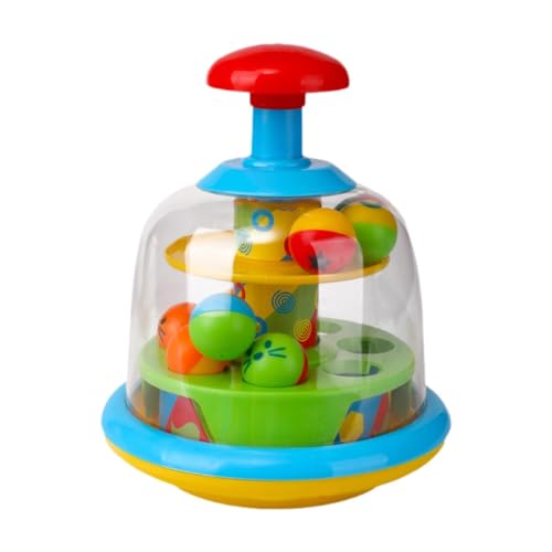 Dickly Popping Ball Drop Toy Popping Spielzeug Lernspielzeug Geschenke Spaß Drücken und Spielen Babyspielzeug für Babys ab 12 Monaten, Jungen und von Dickly