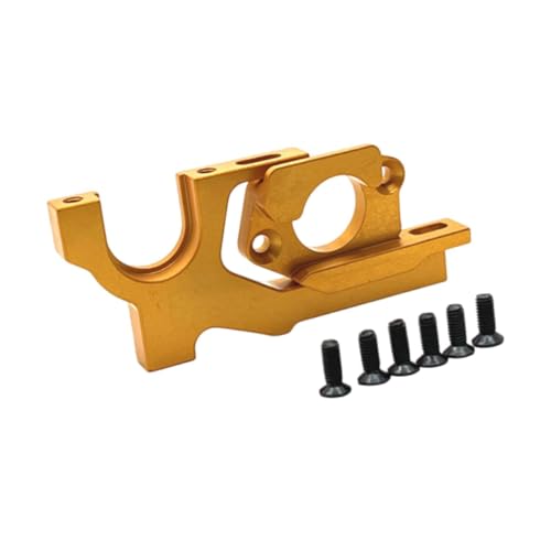 Dickly RC -Auto -Metallmotor -Basis -Motor Montage RC -Autoersatz Teil RC -Auto -Upgrade -Zubehör für 104072 104002 RC -Auto -Ersatzteile, Gold von Dickly