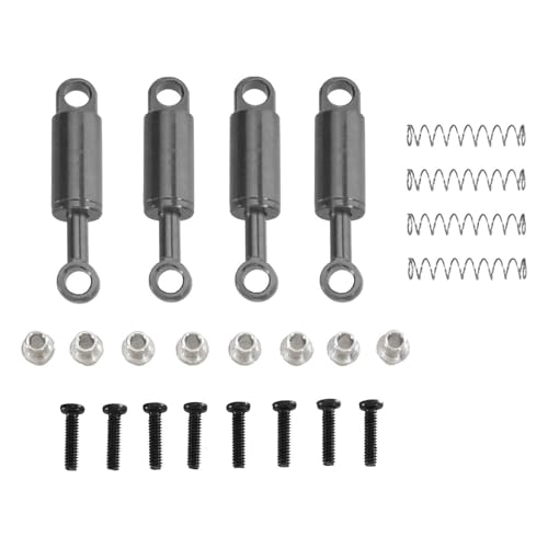 Dickly RC Auto Stoßdämpfer Upgrade Zubehör 1/28 RC Auto Teile P939 P929 K999 K989, Grau Dickly RC Auto Stoßdämpfer Upgrade Zubehör 1/28 RC Auto Teile P939 P929 K999 K989, Grau von Dickly