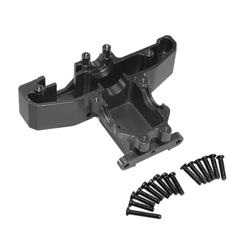 Dickly RC -Auto Teil hinten unter Getriebeabdeckung Differentialgehäuse Abdeckung 1/14 RC -Auto hintere Getriebeabdeckung, Schwarz von Dickly