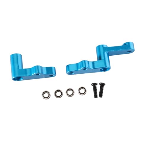 Dickly RC -Autokomponente RC -Autoteile 1/12 Einstellbare einfache Installation Raudy Lenkungsmontage Upgrade -Teil für 124008, Blau von Dickly