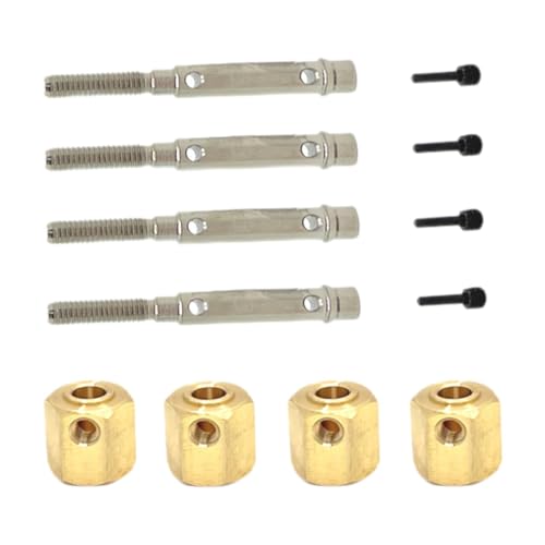Dickly RC-Car-Radsechskantnaben, verbreiterte Combiner-Ersatzteile, Zubehör für ferngesteuerte Fahrzeuge, Reparatur, Austausch des Sechskantadapters, 4x4 Hat Ausgangswelle Dickly RC-Car-Radsechskantnaben, verbreiterte Combiner-Ersatzteile, Zubehör für ferngesteuerte Fahrzeuge, Reparatur, Austausch des Sechskantadapters, 4x4 Hat Ausgangswelle von Dickly