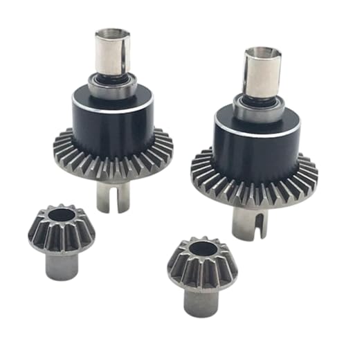 Dickly RC Differential RC Differential Zahnrad mit 2 Zahnradzubehör Teil 1/14 RC Cars Trucks RC -Fahrzeugdifferentiale von Dickly
