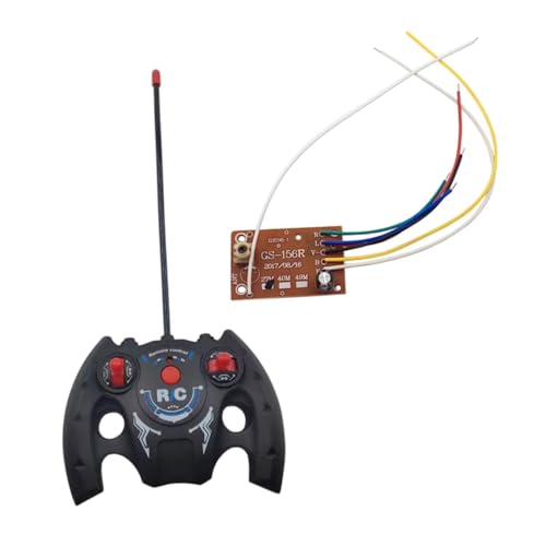 Dickly RC Sender und Empfängerplatine, Leiterplattenzubehör 27MHz Ersatzteile für Automodell -Trucks DIY Modifiziert von Dickly