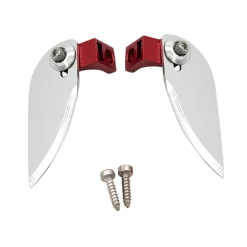 Dickly RC Speedboat -Modifikation Metalllenker Ruder Rudder HIGH FESTIGE PROFESSIONE UDI903 Upgrade Teil RC -Bootswasserstrahl, Wasserstrahl, 55x20mm von Dickly