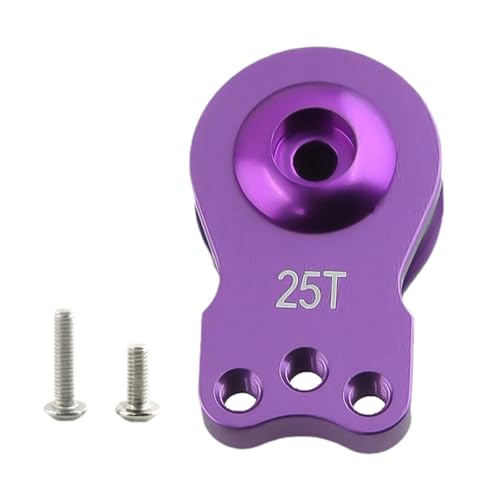 Dickly Schwingarm, Lenkarm, leicht zu verstauen, verschleißfest, Mini-Servo-Saver mit 3 Löchern, Upgrade-Teil für DIY Crawler 1/10 RC-Autos, LILA Dickly Schwingarm, Lenkarm, leicht zu verstauen, verschleißfest, Mini-Servo-Saver mit 3 Löchern, Upgrade-Teil für DIY Crawler 1/10 RC-Autos, LILA von Dickly