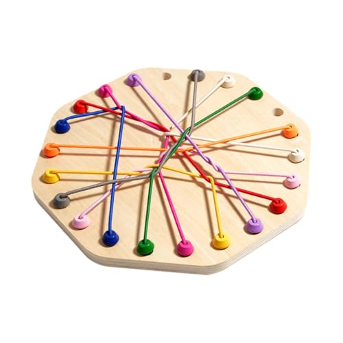 Dickly Seilspielzeugspielzeug, Seilknoten Entweiterung Stapel Sortierspielzeug, Seilspielspielzeug, Seilpuzzle Herausforderung Spielzeug für Kinder, Oktaeder Dickly Seilspielzeugspielzeug, Seilknoten Entweiterung Stapel Sortierspielzeug, Seilspielspielzeug, Seilpuzzle Herausforderung Spielzeug für Kinder, Oktaeder von Dickly