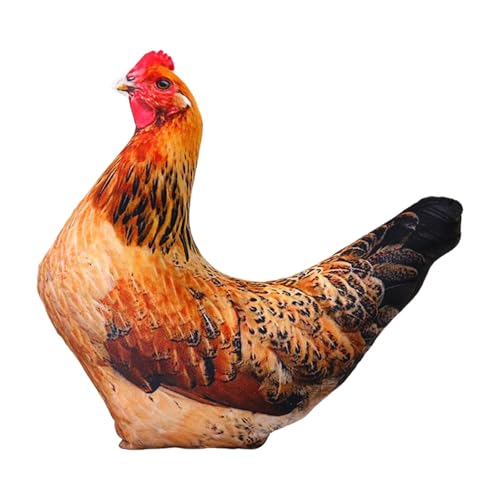 Dickly Simulation 3D Tier Plüsch Spielzeug Stofftier Kissen Plüsch Puppe Kissen für, Henne Dickly Simulation 3D Tier Plüsch Spielzeug Stofftier Kissen Plüsch Puppe Kissen für, Henne von Dickly