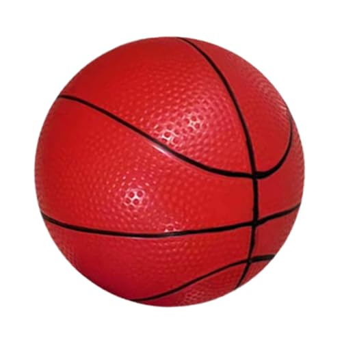Dickly Sportball für, Spielzeug für drinnen und draußen, weiche kleine Bälle, Spielplatzball für Partygeschenke, Roter Basketball von Dickly