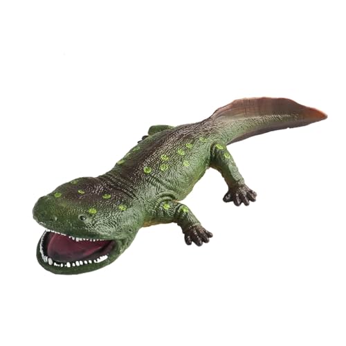 Dickly Tiermodell-Dinosaurier-Spielzeug, tragbar, einzigartige Verzierung, Dinosaurier-Figur für Haushalt, Rasen, Auto, Einweihungsparty, Grün von Dickly