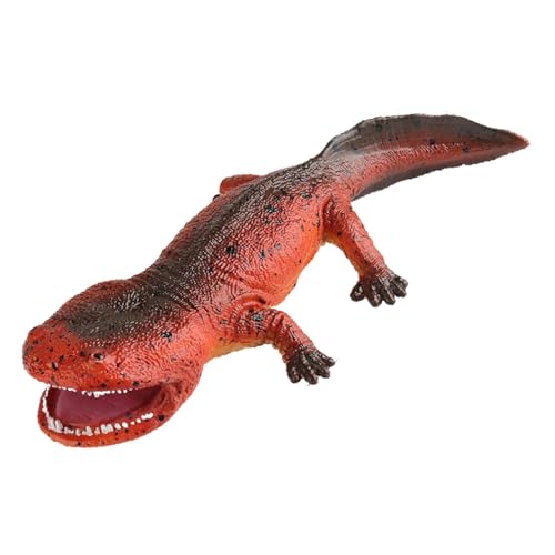 Dickly Tiermodell-Dinosaurier-Spielzeug, tragbar, einzigartige Verzierung, Dinosaurier-Figur für Haushalt, Rasen, Auto, Einweihungsparty, Rot von Dickly