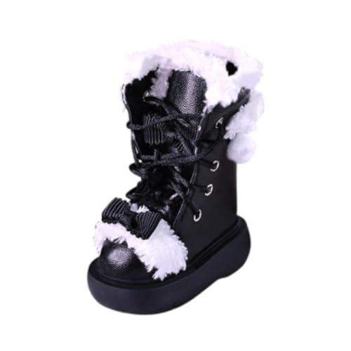 Dickly Winterstiefel Im Maßstab 1:4, Pädagogisches Spielzeug, Outfit, Modische Schuhe, Damenschuhe für Fantasie, Flexibilität, Sammlung, Geburtstagsgeschenk, Schwarz Dickly Winterstiefel Im Maßstab 1:4, Pädagogisches Spielzeug, Outfit, Modische Schuhe, Damenschuhe für Fantasie, Flexibilität, Sammlung, Geburtstagsgeschenk, Schwarz von Dickly