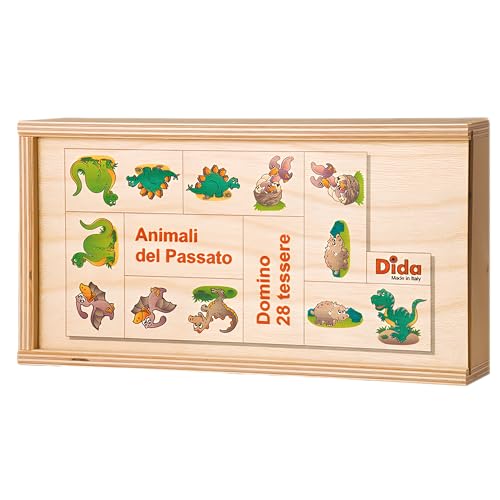 Dida - Das Domino Dinosaurier Ist EIN Kinderspiel Für Kleinkinder, Aber Auch EIN Gesellschaftsspiel Für Die Ganze Familie. Das Holzdomino Ist Auch Ideal Für Den Kindergarten Dida - Das Domino Dinosaurier Ist EIN Kinderspiel Für Kleinkinder, Aber Auch EIN Gesellschaftsspiel Für Die Ganze Familie. Das Holzdomino Ist Auch Ideal Für Den Kindergarten von Dida