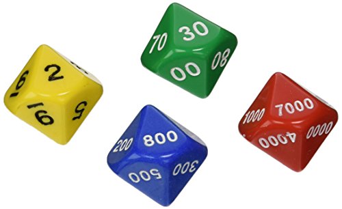 Didax Educational Resources Jumbo-Würfel-Set, 4 Stück von Didax