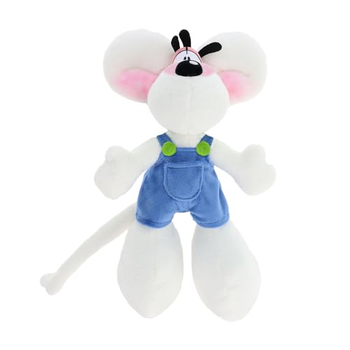 Diddl Plüschtier, 30 cm, in Blauer Latzhose, originelles Plüsch, weich, Sammlerstück, 100% recyceltes Material, Geschenk für Kinder, Nostalgie 90er Jahre, Plüschmaus, trendiges Spielzeug, Mädchen Diddl Plüschtier, 30 cm, in Blauer Latzhose, originelles Plüsch, weich, Sammlerstück, 100% recyceltes Material, Geschenk für Kinder, Nostalgie 90er Jahre, Plüschmaus, trendiges Spielzeug, Mädchen von Diddl