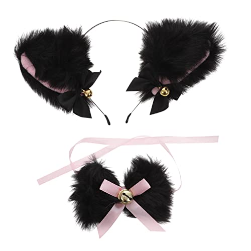 Didiseaon 1 Satz Flauschiges Katzenohren Stirnband mit Glöckchen Cosplay Lolita Haarreif für Damen für Kostümpartys Halloween Geburtstagsfeiern Bequemer Sitz Einzigartiges Design Didiseaon 1 Satz Flauschiges Katzenohren Stirnband mit Glöckchen Cosplay Lolita Haarreif für Damen für Kostümpartys Halloween Geburtstagsfeiern Bequemer Sitz Einzigartiges Design von Didiseaon