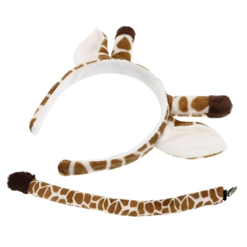 Didiseaon 1 Satz Giraffe Kostüm mit Haarreif Tierische Verkleidung für Erwachsene für Kostümpartys Halloween Cosplay Aktivitäten Strapazierfähigem Gefertigt Didiseaon 1 Satz Giraffe Kostüm mit Haarreif Tierische Verkleidung für Erwachsene für Kostümpartys Halloween Cosplay Aktivitäten Strapazierfähigem Gefertigt von Didiseaon