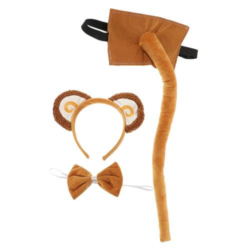 Didiseaon 1 Satz Kostüm Haarreif mit Fliege Tierische Requisiten für Cosplay Karneval Geburtstagsfeiern Bühnenaufführungen Lustige Tierkostüm Accessoires für Erwachsene Didiseaon 1 Satz Kostüm Haarreif mit Fliege Tierische Requisiten für Cosplay Karneval Geburtstagsfeiern Bühnenaufführungen Lustige Tierkostüm Accessoires für Erwachsene von Didiseaon