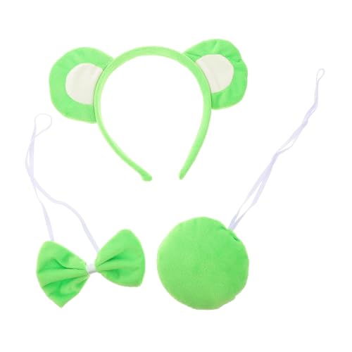 Didiseaon 1 Satz Kostümset für Erwachsene Süßes Cosplay mit Haarreif Fliege Nase für Halloween Weihnachten Partys Didiseaon 1 Satz Kostümset für Erwachsene Süßes Cosplay mit Haarreif Fliege Nase für Halloween Weihnachten Partys von Didiseaon