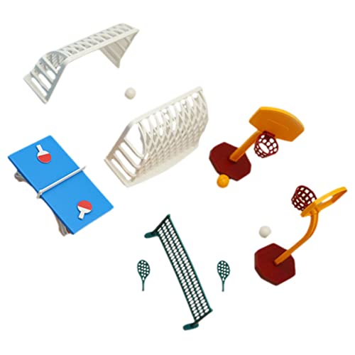 Didiseaon 1 Satz Puppenhaus-Sportgeräte kindertagsgeschenke kindertag Miniatur-Basketball Spielzeuge tischtenniskelle Zubehör Puppenhaus Tischtennis Puppenhausverzierung Plastik Didiseaon 1 Satz Puppenhaus-Sportgeräte kindertagsgeschenke kindertag Miniatur-Basketball Spielzeuge tischtenniskelle Zubehör Puppenhaus Tischtennis Puppenhausverzierung Plastik von Didiseaon