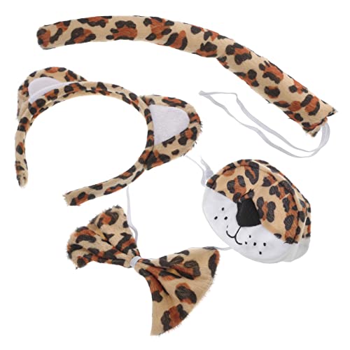 Didiseaon 1 Satz Satz erwachsene Leopardenohren Leopardenkostüm für Stirnband Nase halloweenkostüme für halloween kleider für Leopardenohren und - für Erwachsene Stoff Didiseaon 1 Satz Satz erwachsene Leopardenohren Leopardenkostüm für Stirnband Nase halloweenkostüme für halloween kleider für Leopardenohren und - für Erwachsene Stoff von Didiseaon