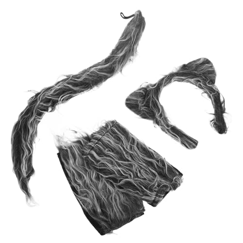Didiseaon 1 Satz Wolf Kostümset für Teiliges Cosplay mit Stirnband Handschuhen für Halloween und Kostümpartys Tierische Rollenspielverkleidung für Altersgruppen Didiseaon 1 Satz Wolf Kostümset für Teiliges Cosplay mit Stirnband Handschuhen für Halloween und Kostümpartys Tierische Rollenspielverkleidung für Altersgruppen von Didiseaon