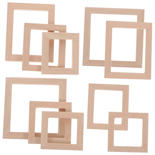 Didiseaon 10 Stück Teiliges Miniatur Bilderrahmen aus Holz Natürliche Unbemalte Puppenhaus Deko Leichte Robuste Mini Fotorahmen für DIY Basteln und Wanddekoration Puppenhaus Zubehör Didiseaon 10 Stück Teiliges Miniatur Bilderrahmen aus Holz Natürliche Unbemalte Puppenhaus Deko Leichte Robuste Mini Fotorahmen für DIY Basteln und Wanddekoration Puppenhaus Zubehör von Didiseaon
