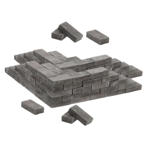 Didiseaon 100 Stück Maßstab Teiliges für DIY Sandtischarchitektur Realistische Miniaturmodelle für Puppenhaus und Garten Deko Mauersteine für Kreative Projekte Didiseaon 100 Stück Maßstab Teiliges für DIY Sandtischarchitektur Realistische Miniaturmodelle für Puppenhaus und Garten Deko Mauersteine für Kreative Projekte von Didiseaon