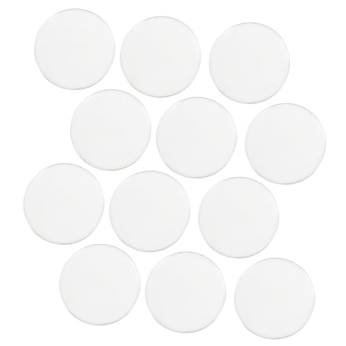 Didiseaon 12 Stück Lupe Konvexe Linse klein optisches Objektiv klare optische Linse werkzeug vergrößerungsspiegel Objektiv für den Physikunterricht Hilfsmittel für den Physikunterricht Acryl von Didiseaon