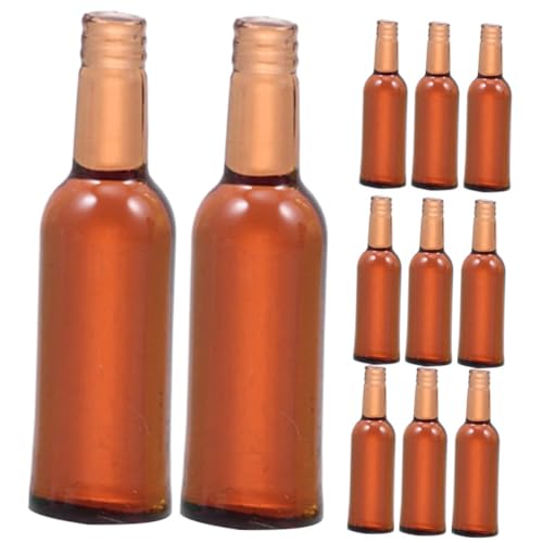 Didiseaon 12 Stück Teiliges Mini Bierflaschen Puppenhaus Realistische Braune Miniatur Bierflaschen Dekorative Mikro Szene für Küche und Wohnzimmer Puppenhaus Zubehör Didiseaon 12 Stück Teiliges Mini Bierflaschen Puppenhaus Realistische Braune Miniatur Bierflaschen Dekorative Mikro Szene für Küche und Wohnzimmer Puppenhaus Zubehör von Didiseaon
