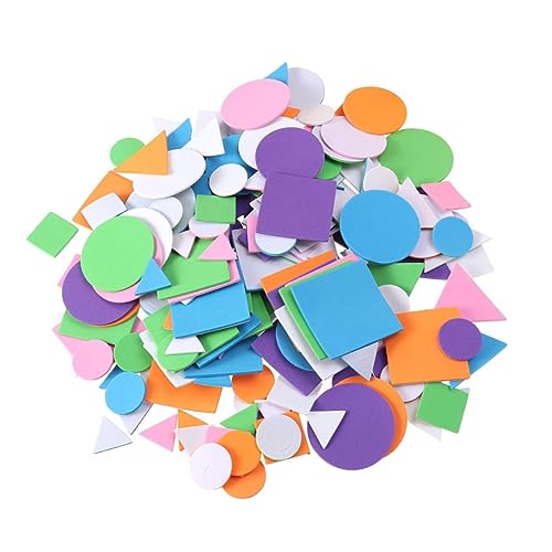 Didiseaon 1250 Stück Geometrische Formaufkleber Selbstklebende Eva Schaumstoffsticker für Pack für Bastelprojekte Schulmaterialien und Kreative DIY Aktivitäten Gemischte Farben und Zufällige Didiseaon 1250 Stück Geometrische Formaufkleber Selbstklebende Eva Schaumstoffsticker für Pack für Bastelprojekte Schulmaterialien und Kreative DIY Aktivitäten Gemischte Farben und Zufällige von Didiseaon